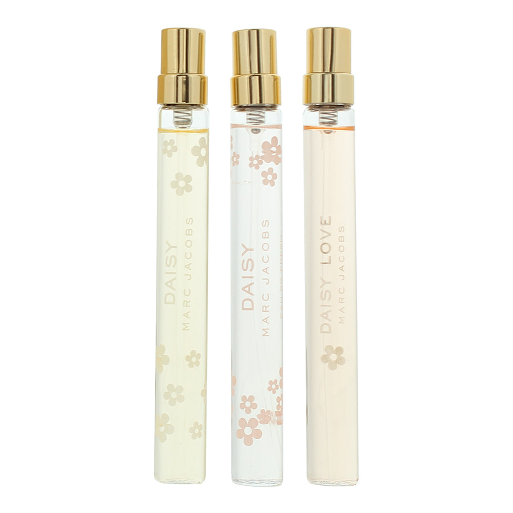 Marc Jacobs Daisy 3 Piece Gift Set: Daisy Eau de Toilette 10ml - Daisy Eau So Fresh Eau de Toilette 10ml - Daisy Love Eau de Toilette 10ml - Product