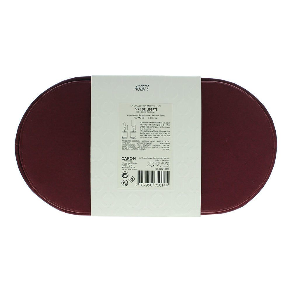 Caron Ivre De Liberte Eau De Cologne 100ml