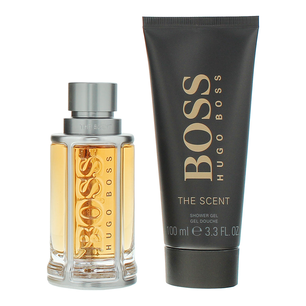 Hugo Boss The Scent 2 Piece Gift Set: Eau de Toilette 50ml - Shower Gel 100ml - Product