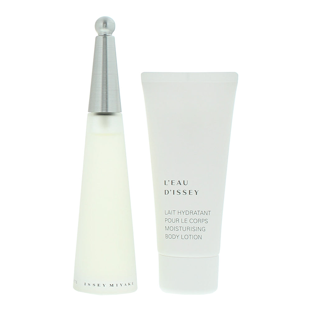 Issey Miyake L'eau D'issey 2 Piece Gift Set: Eau de Toilette 50ml - Body Lotion  - Product