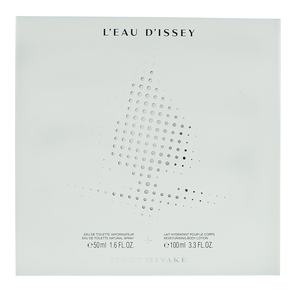 Issey Miyake L'eau D'issey 2 Piece Gift Set: Eau De Toilette 50ml - Body Lotion 100ml