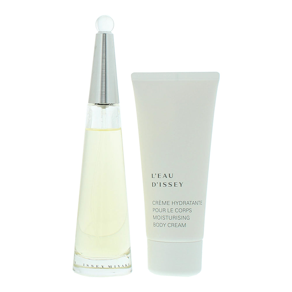 Issey Miyake L'eau D'issey 2 Piece Gift Set: Eau de Parfum 50ml - Body Cream 100 - Product