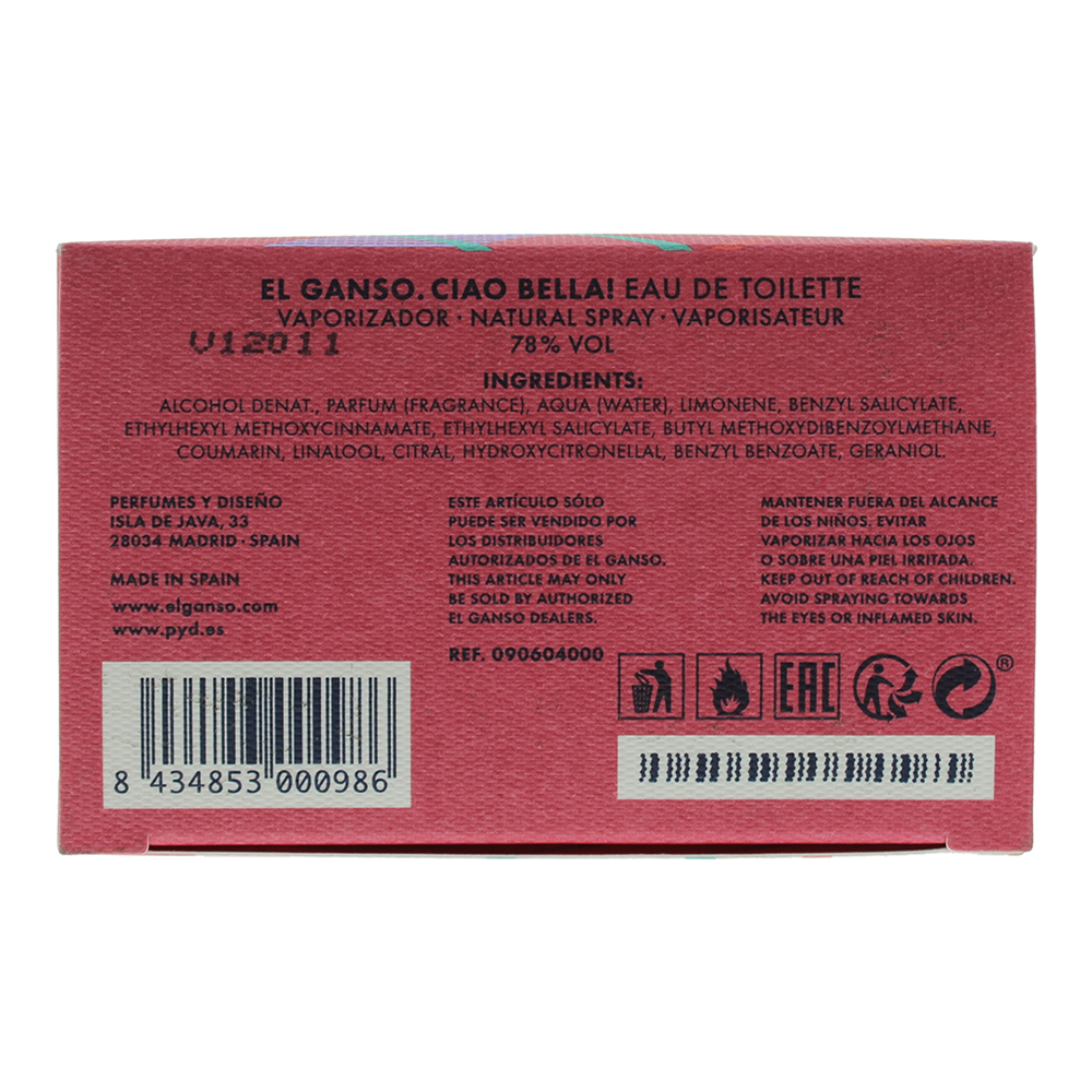 El Ganso Ciao Bella! Eau de Toilette 125ml