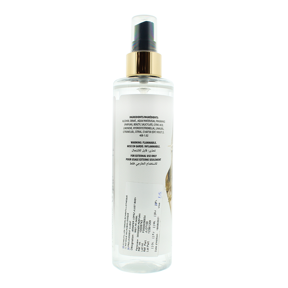 Jennifer Lopez JLust Fragrance Mist 240ml