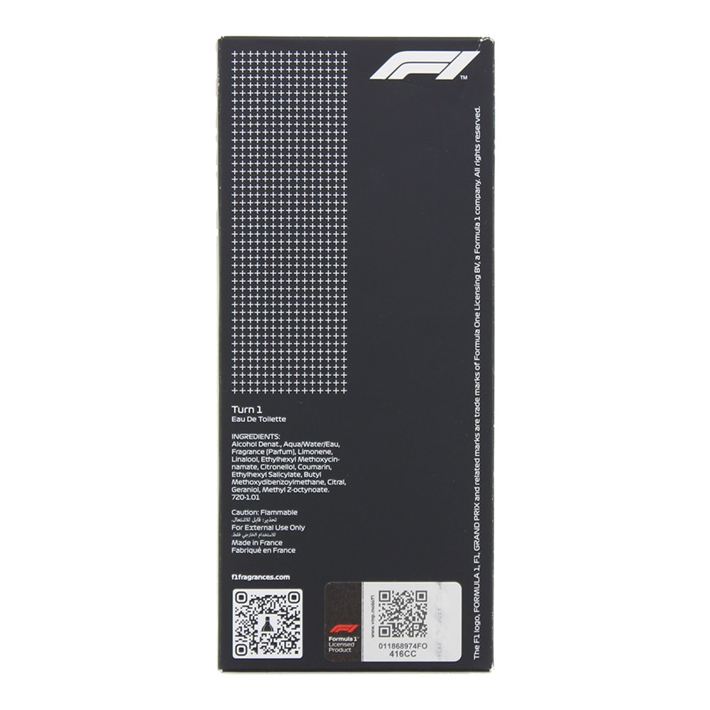 F1 Parfums Turn 1 Eau de Toilette 75ml
