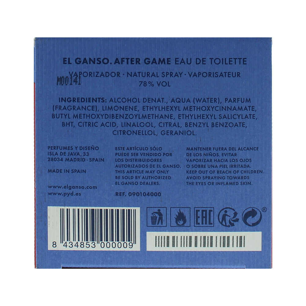 El Ganso Aftergame Eau de Toilette 125ml