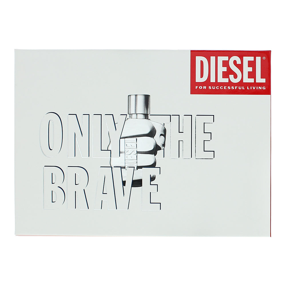 Diesel Only The Brave 2 Piece Gift Set: Eau de Toilette 50ml - Shower Gel 75ml - Box
