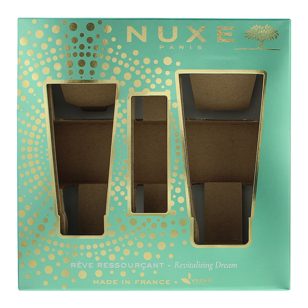 Nuxe Body Rêve De Thé - Revitalising Dream 3 Piece Gift Set: Body Scrub 150ml - Shower Gel 100ml - Scented Water 30ml - Box