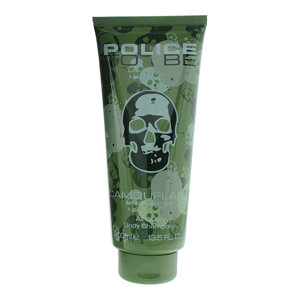Police Camouflage All Over Body & Shampoo 400ml - Product