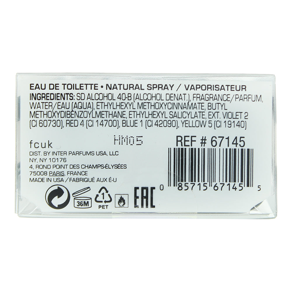 FCUK Forever Intense Him Eau De Toilette 100ml