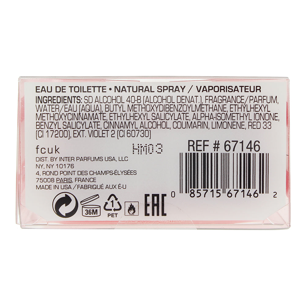 FCUK Forever Intense Her Eau De Toilette 100ml