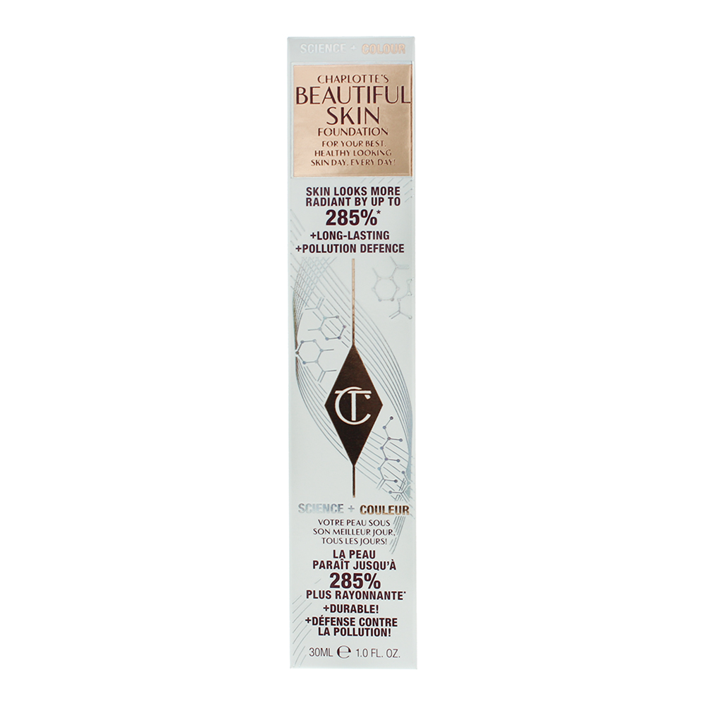 Charlotte Tilbury Beautiful Skin Science + Colour 3 Neutral Neutre Foundation 30ml - Box