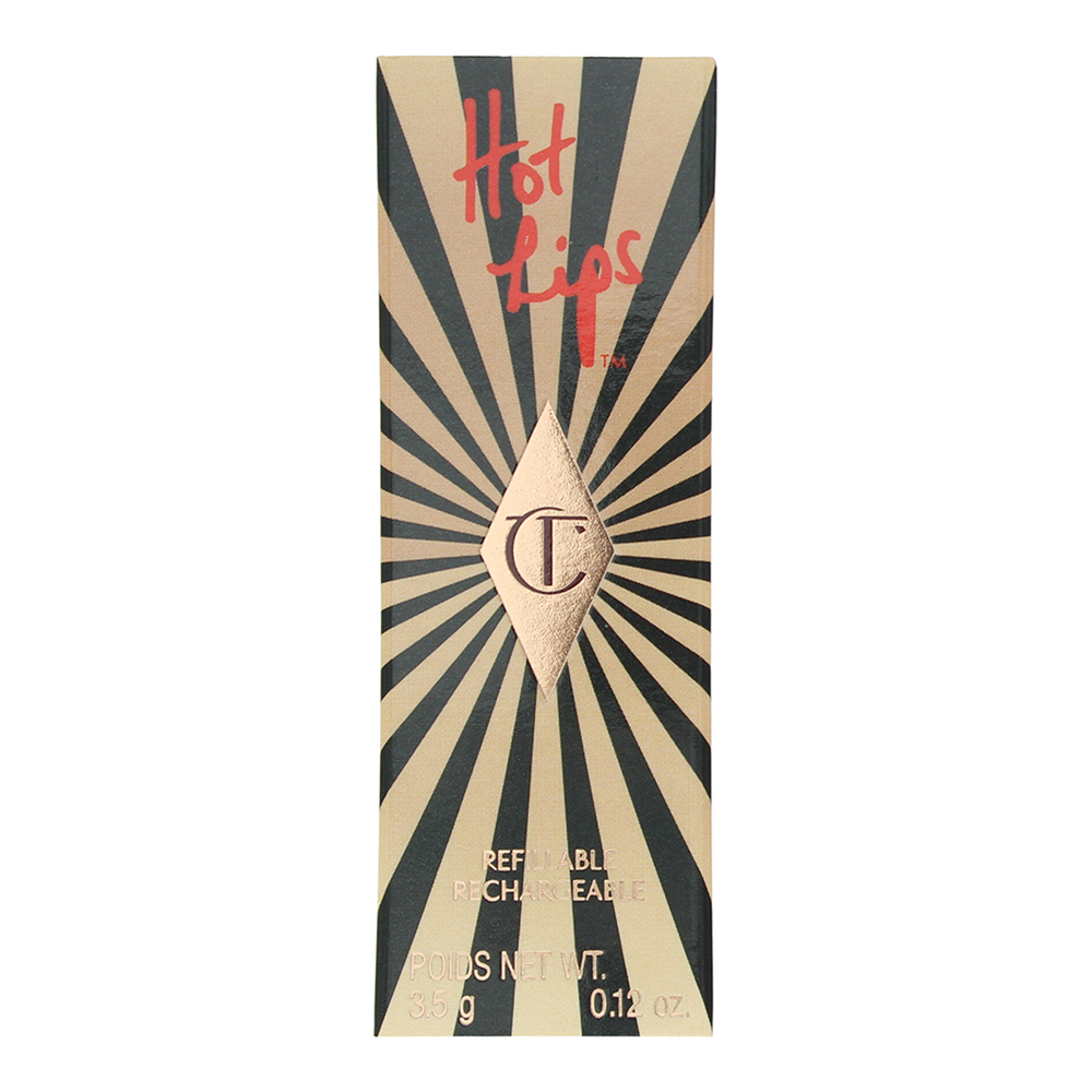 Charlotte Tilbury Matte Revolution Hot Lips Viva La Vergara Lipstick Refillable  - Box