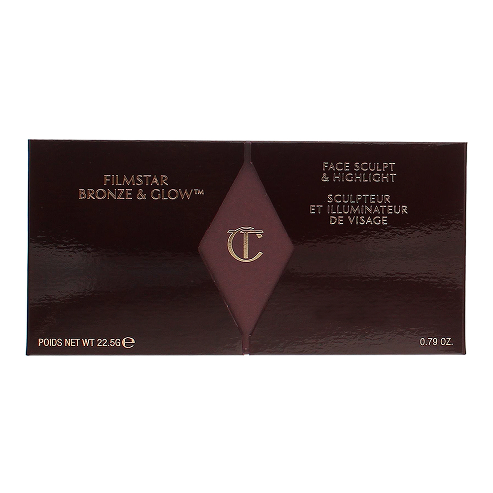 Charlotte Tilbury Filmstar Bronz & Glow Light-Medium Face Sculpt And Highlighter - Box