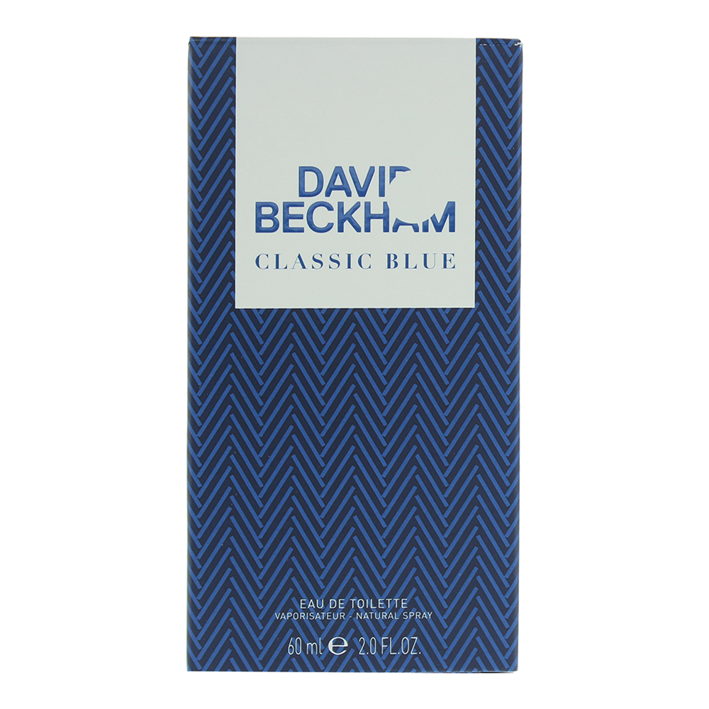 David Beckham Classic Blue Eau de Toilette 60ml - Box