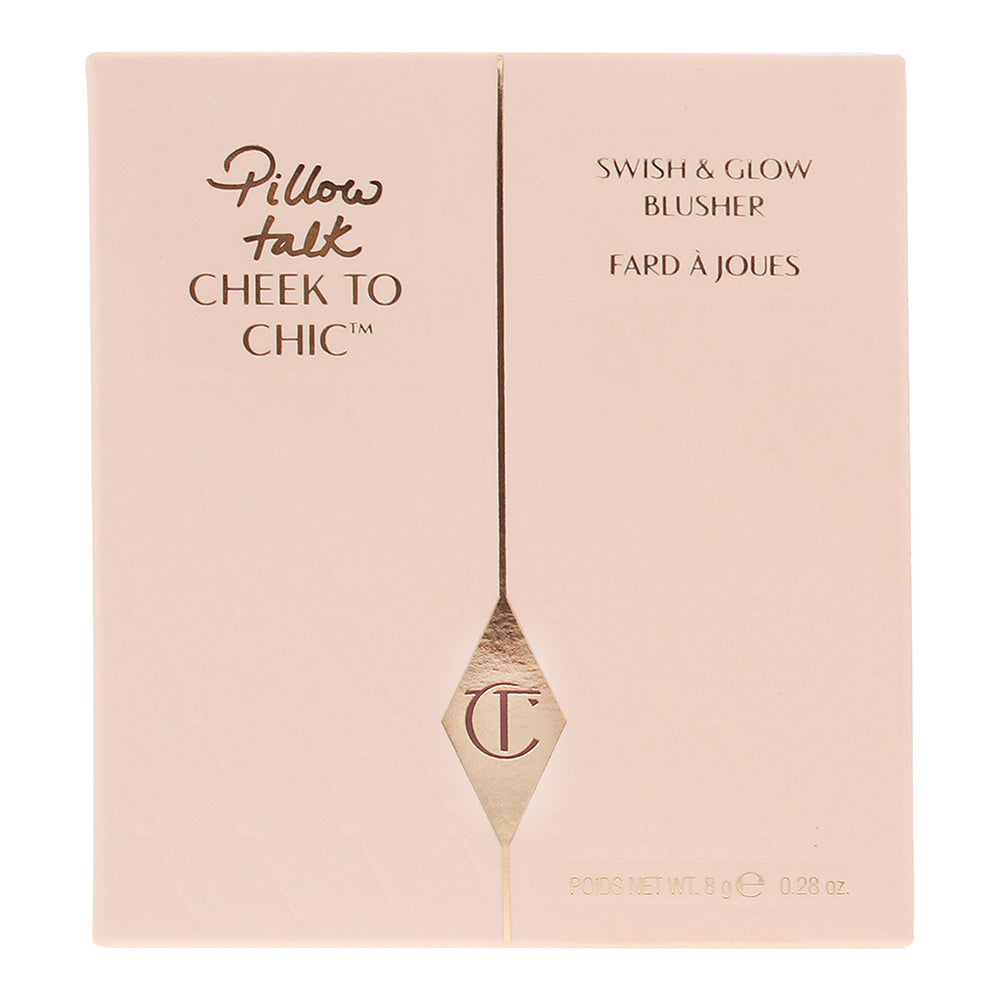 Charlotte Tilbury Pillow Talk Cheek To Chic Swish And Glow Blusher 8g - Box