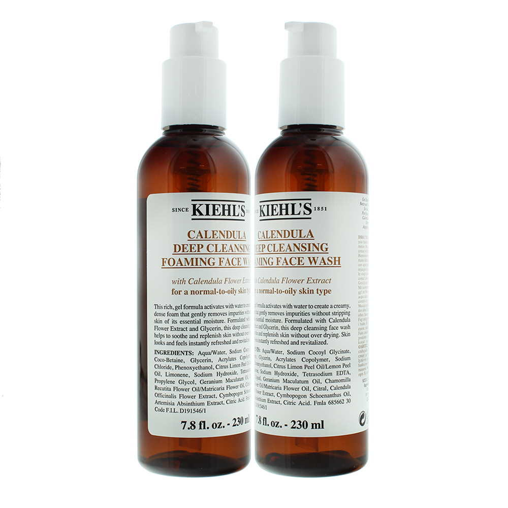 Kiehl's Calendula Deep Cleansing Foaming Face Wash 230ml
