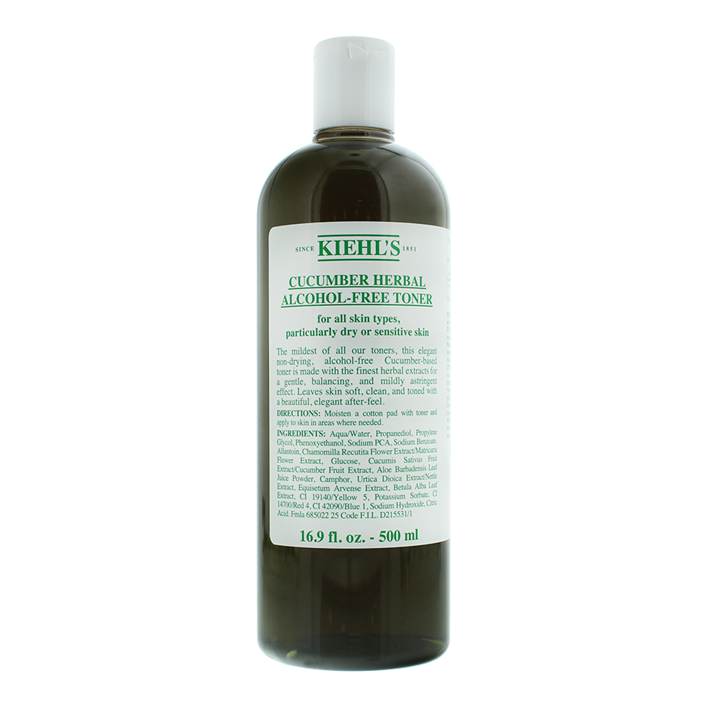 Kiehl's Cucumber Herbal Alcohol Free Toner 500ml