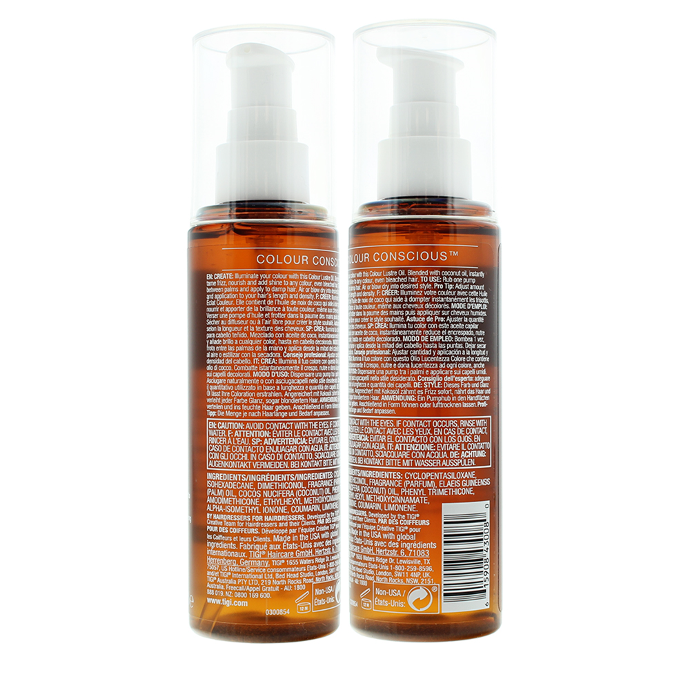 Tigi Copyright Custom Create Colour Lustre Oil Hair Serum 100ml