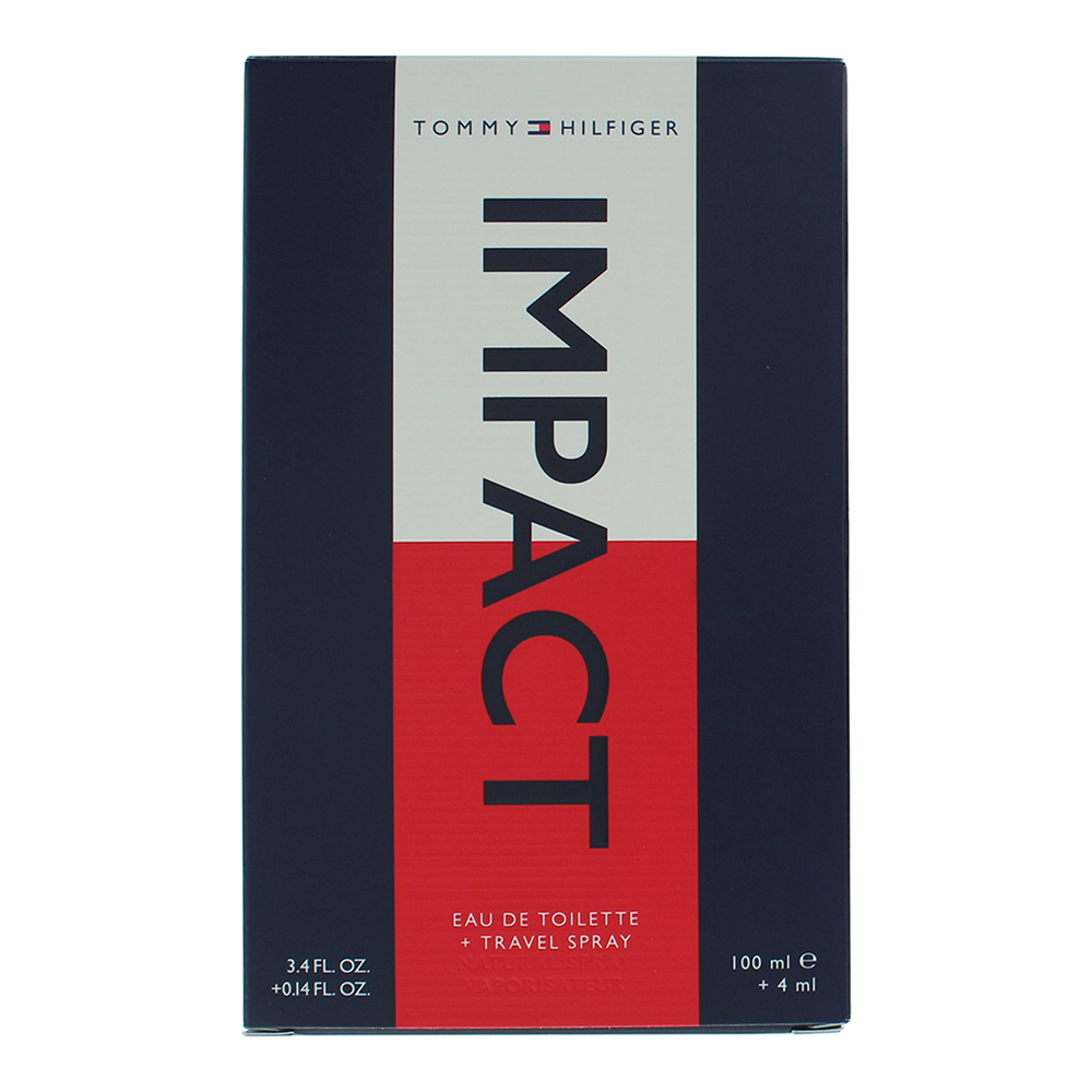 Tommy Hilfiger Impact Eau de Toilette 100ml + 4ml - Box