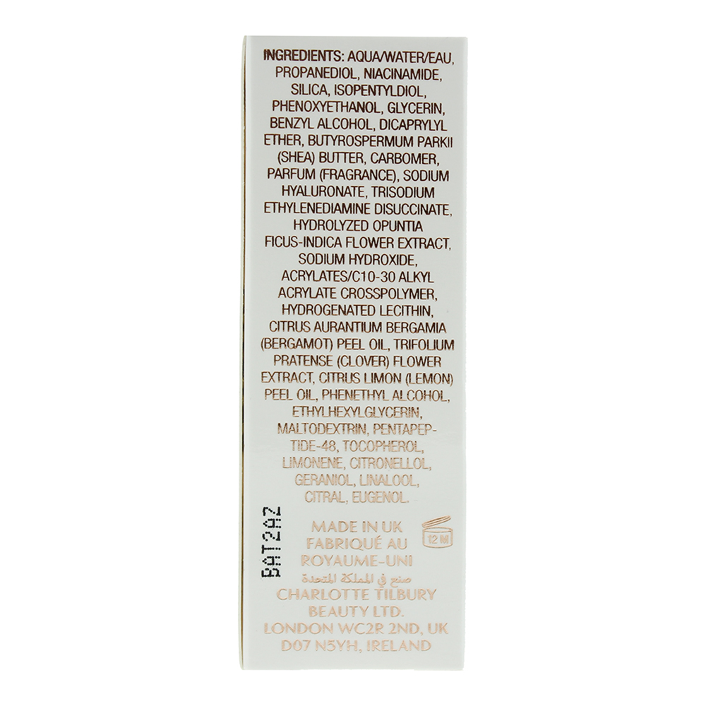 Charlotte Tilbury Daily Radiant Glow Solution Toner 30ml - Ingredients