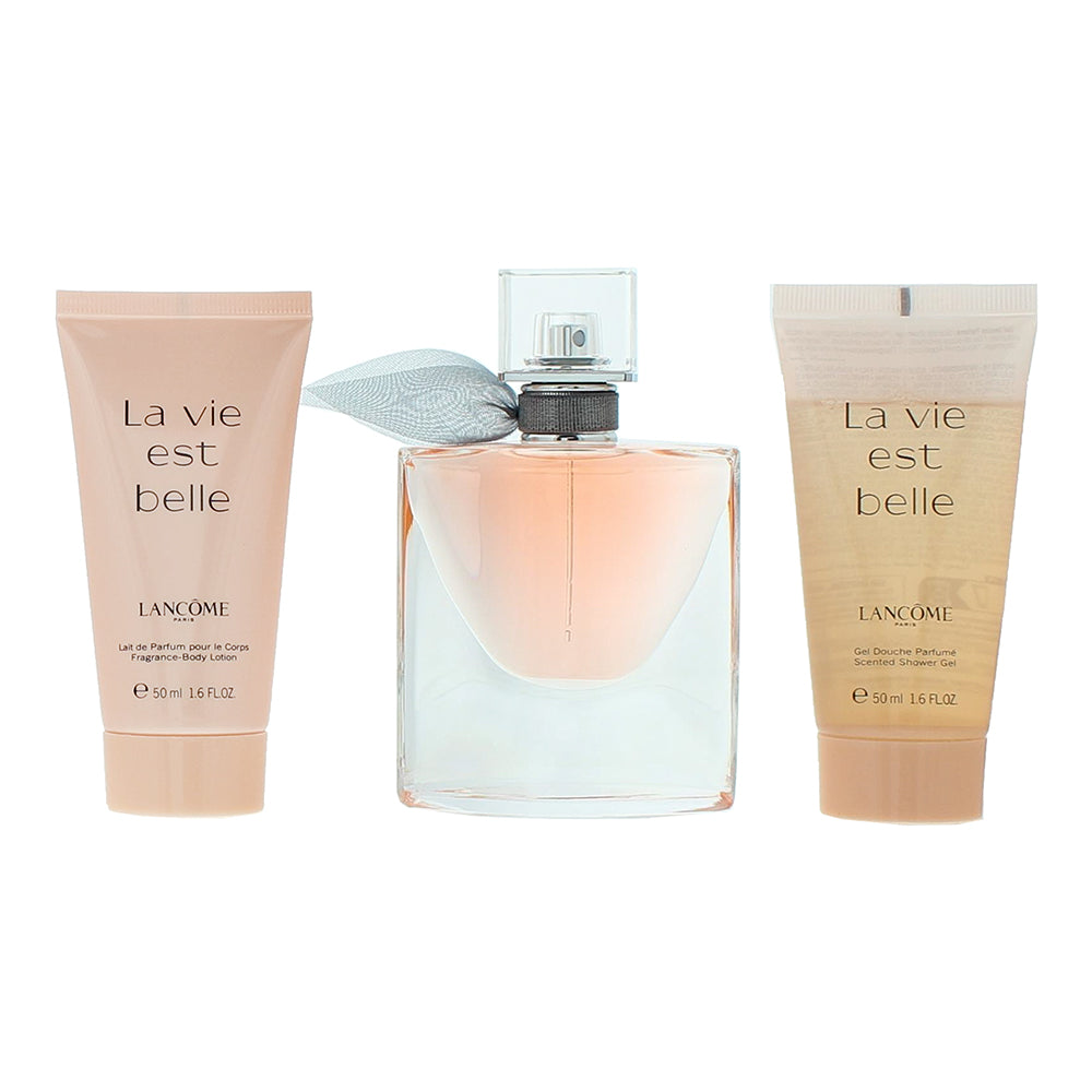 Lancôme La Vie Est Belle 3 Piece Gift Set: Eau De Parfum 30ml - Body Milk 50ml - - Product