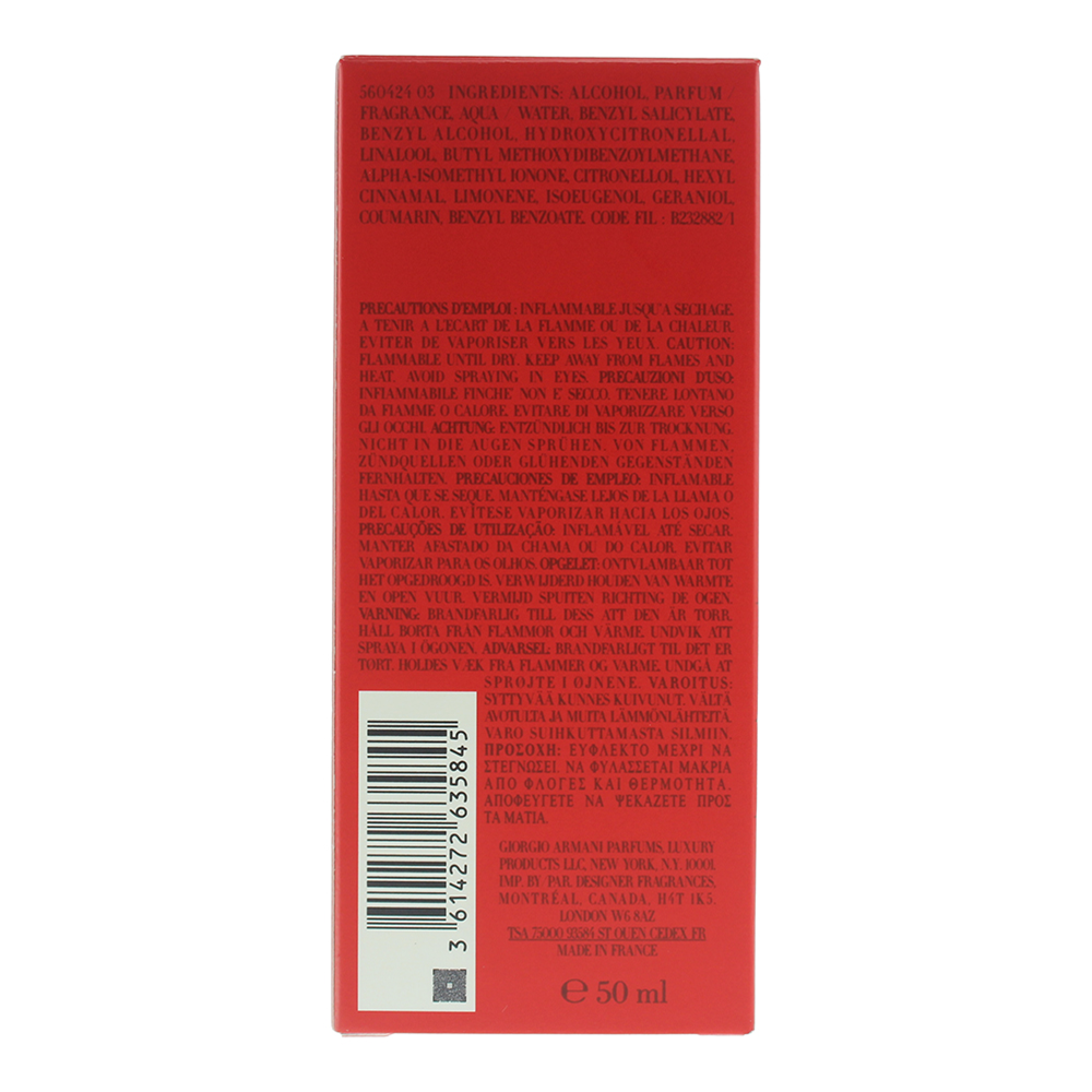 Giorgio Armani Si Passione Red Maestro Eau de Parfum 50ml