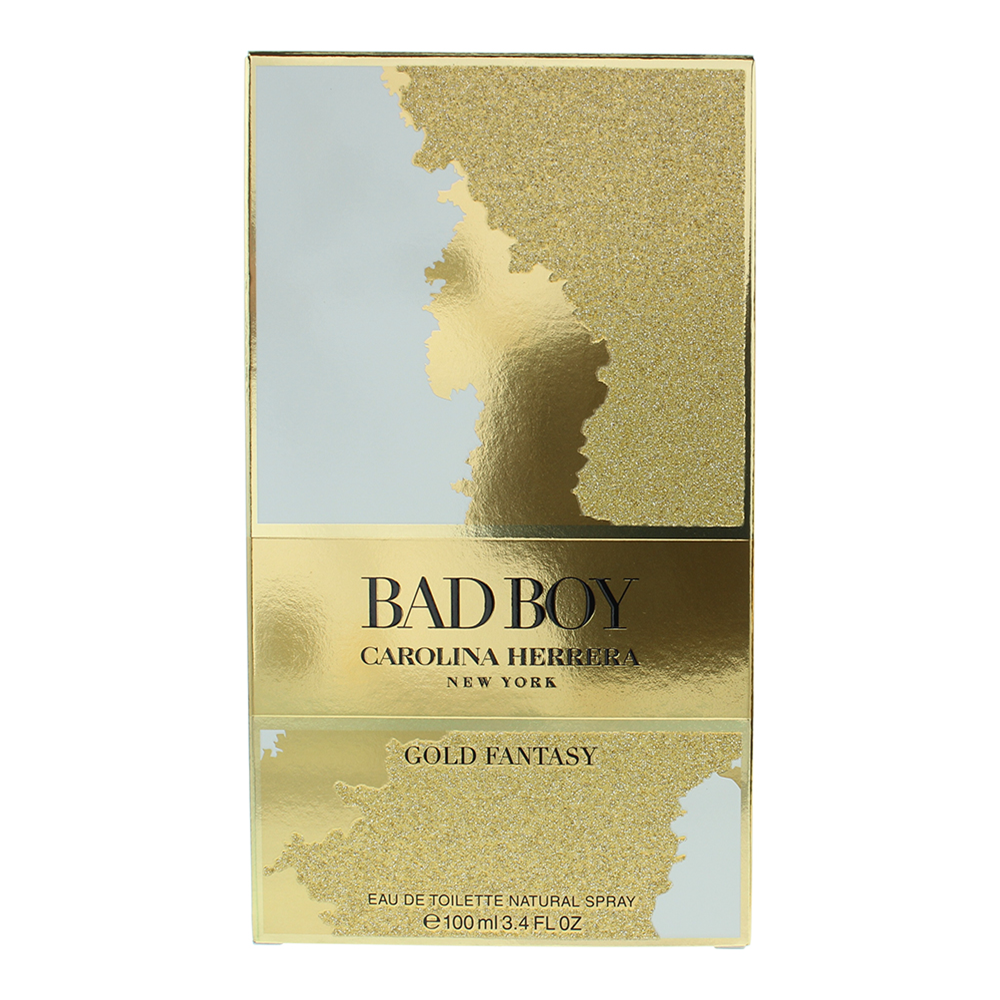 Carolina Herrera Bad Boy Gold Fantasy Eau de Toilette 100ml - Box