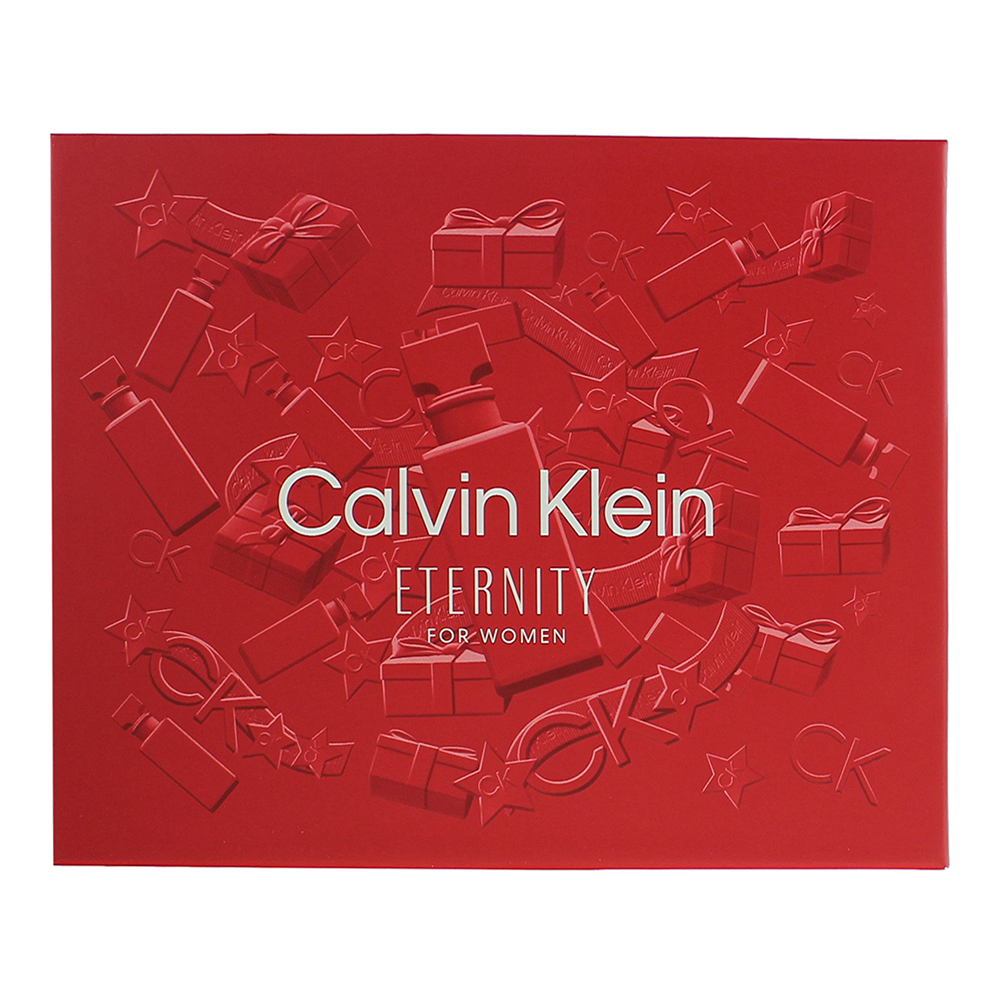 Calvin Klein Eternity For Women 3 Piece Gift Set: Eau de Parfum 50ml - Body Loti - Box