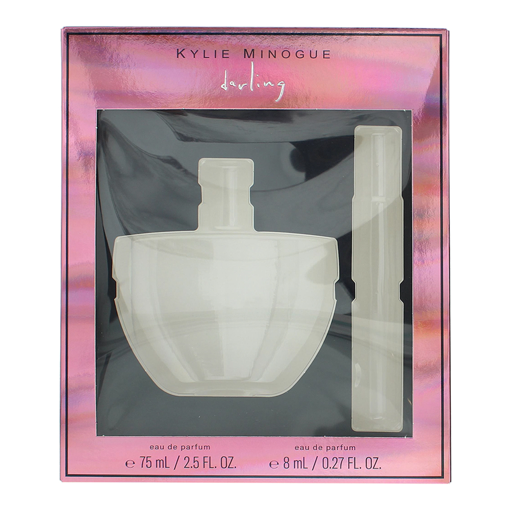Kylie Minogue Darling 2 Piece Gift Set: Eau de Parfum 75ml - Eau de Parfum 8ml - Box