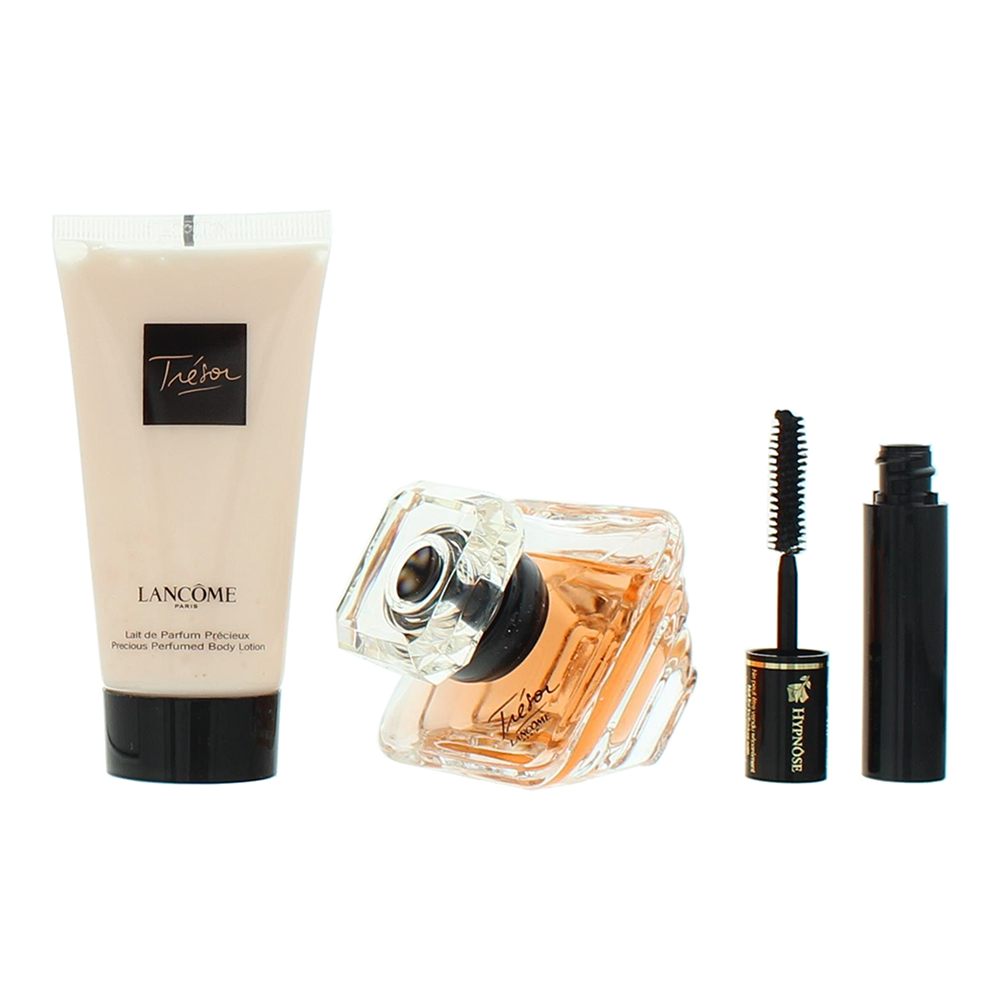Lancôme Tresor 3 Piece Gift Set: Eau de Parfum 30ml - Body Lotion 50ml - Mascara - Product