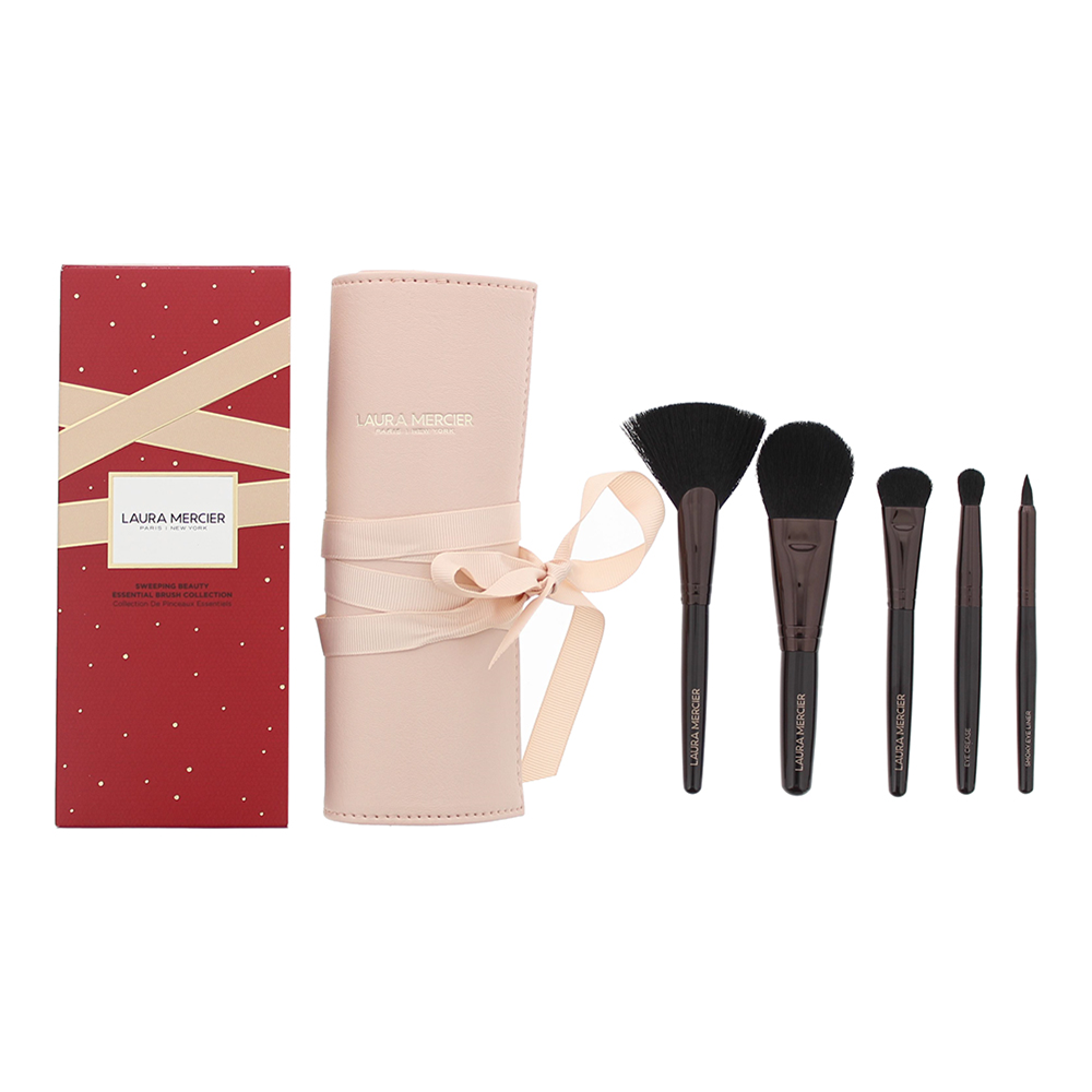 Laura Mercier Sweeping Beauty Essential Brush Collection: 5x Brush + 1x 5pcs