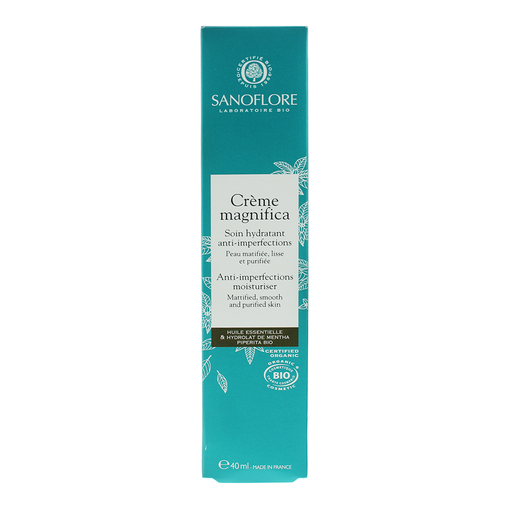 Sanoflore Creme Magnifica Anti Imperfection Moisturiser 40ml - Box