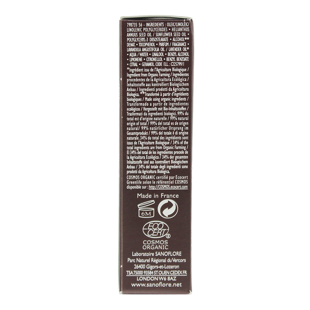 Sanoflore Nourishing Organic Cica Natura Lip Oil 7.5ml