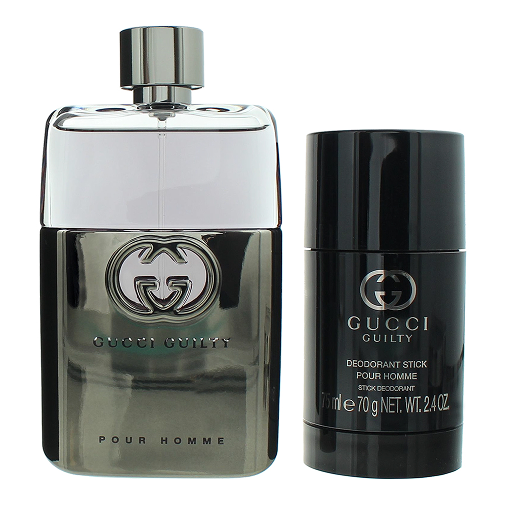 Gucci Guilty Pour Homme 2 Piece Gift Set: Eau de Toilette 90ml - Deodorant Stick - Product