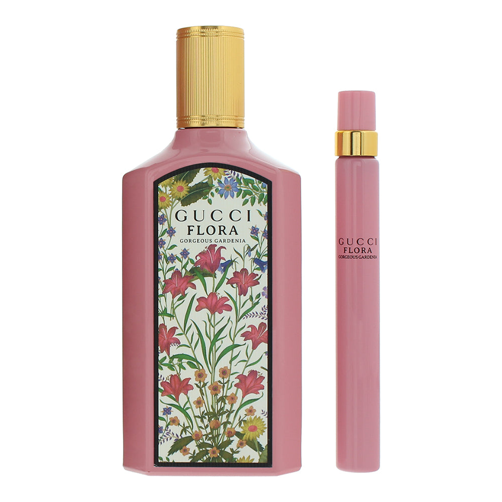 Gucci Flora Gardenia 2 Piece Gift Set: Eau de Parfum 100ml - Eau de Parfum 10ml - Product