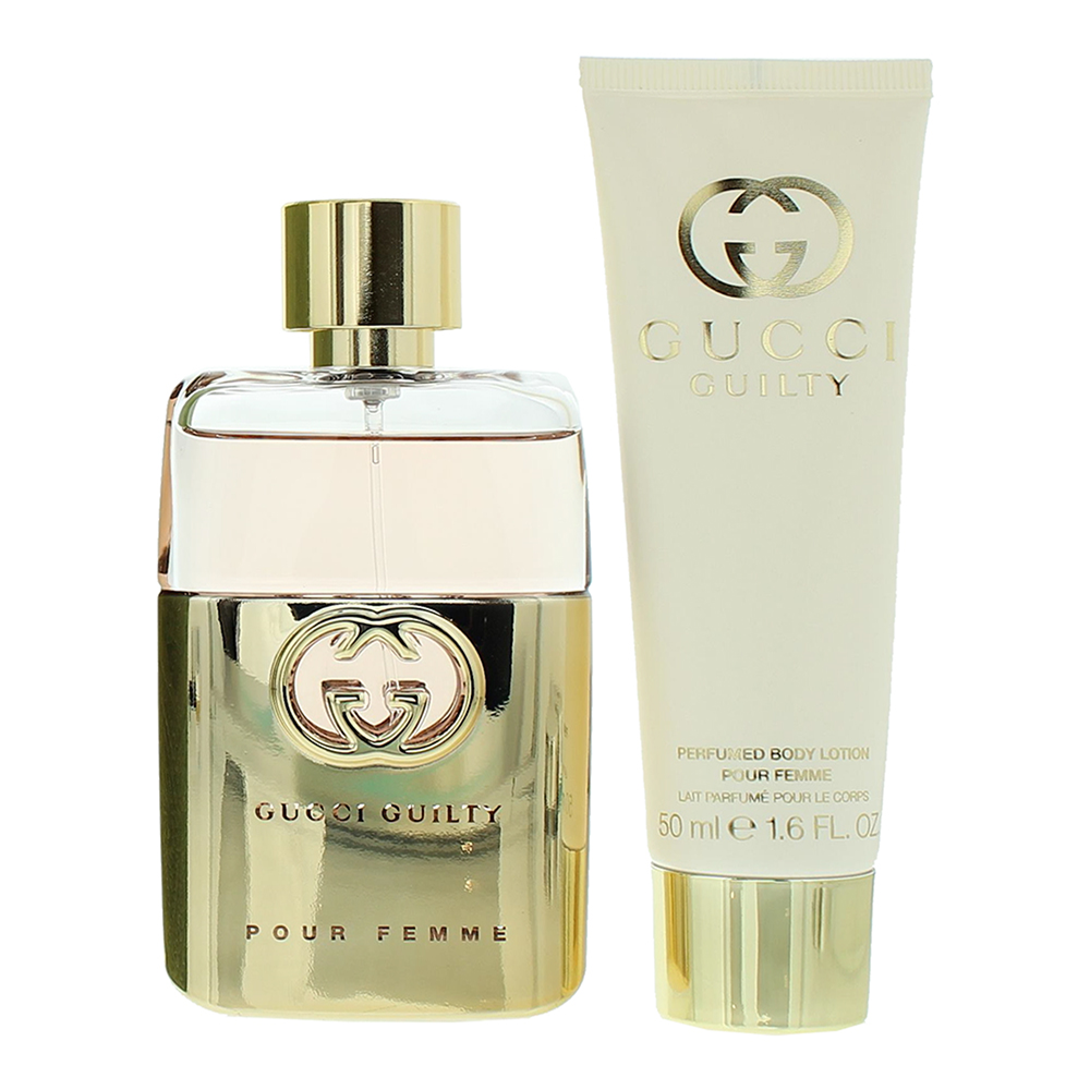 Gucci Guilty Pour Femme 2 Piece Gift Set: Eau de Parfum 50ml - Body Lotion 50ml - Product