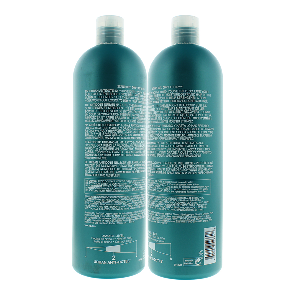 Tigi Bed Head Recovery Shampoo 750ml