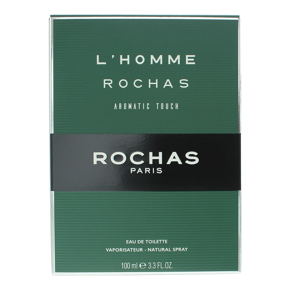 Rochas L'homme Aromatic Touch Eau de Toilette 100ml - Box