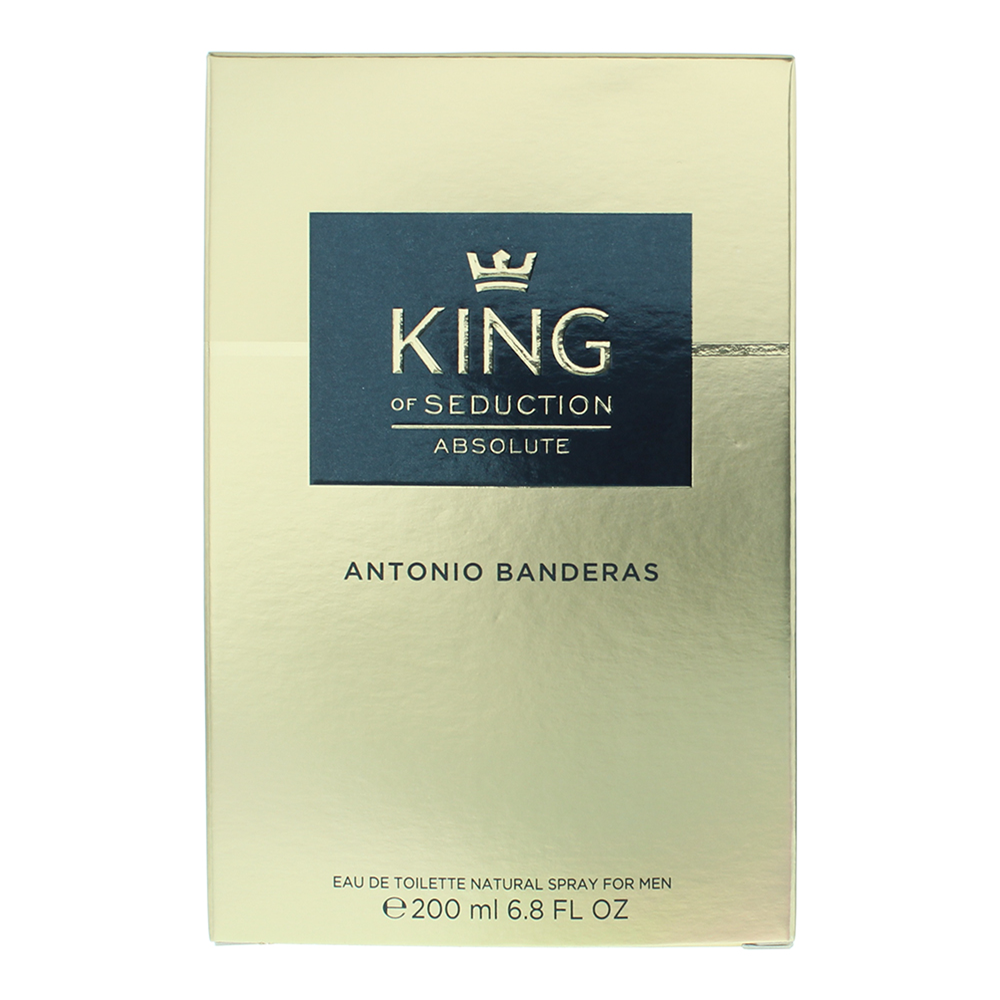 Antonio Banderas King Of Seduction Absolute Eau de Toilette 200ml - Box