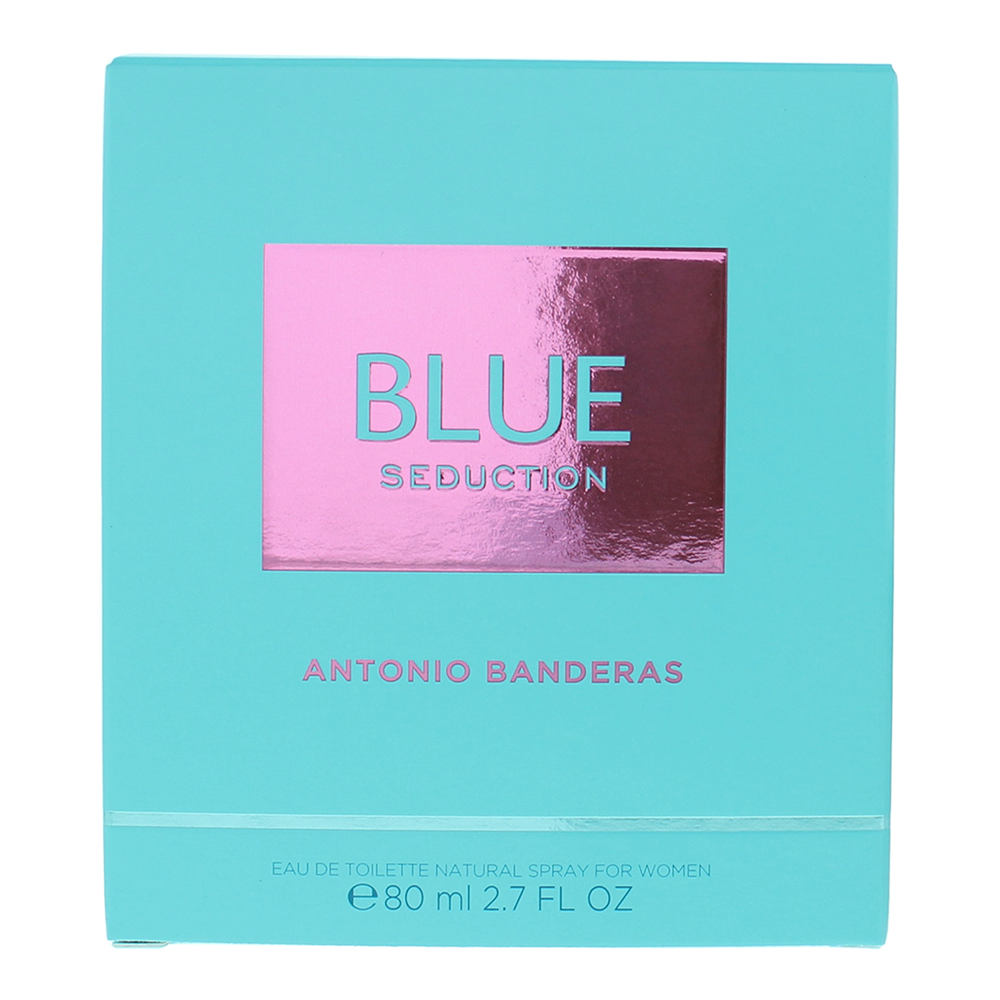 Antonio Banderas Blue Seduction For Women Eau de Toilette 80ml - Box