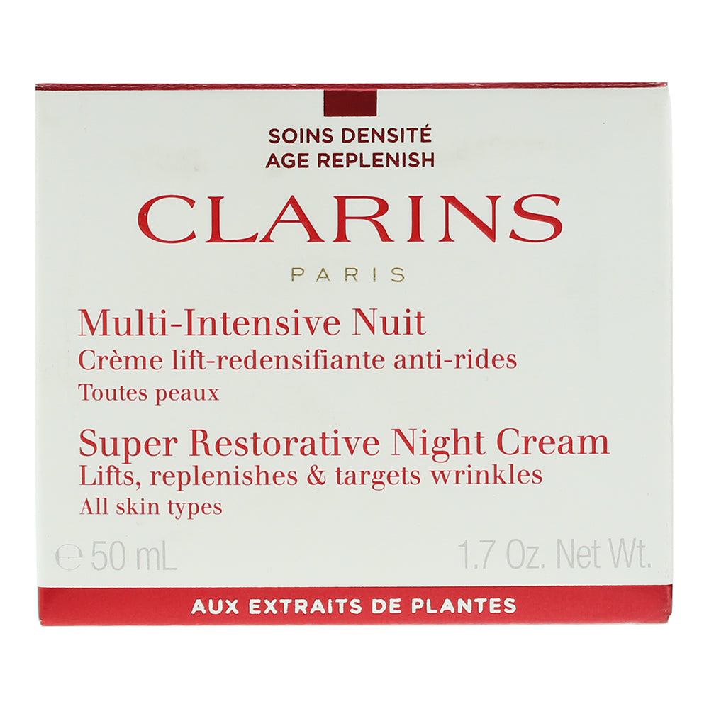 Clarins Super Restorative Night  Cream 50ml - Box