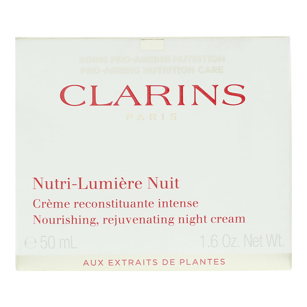 Clarins Nutri-Lumiere Night  Cream 50ml - Box