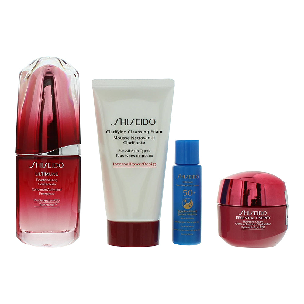 Shiseido Ultimune  Hydrates & Strenghten Serum set x 4 - Product