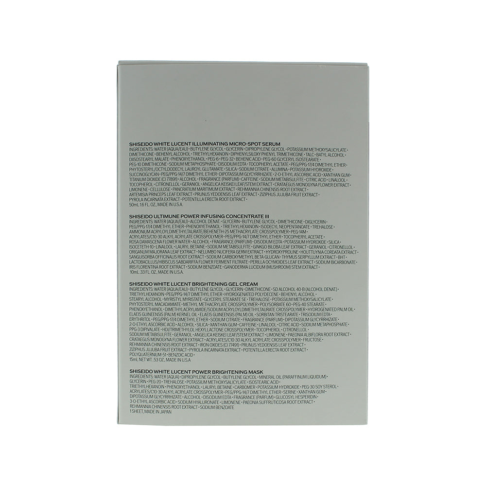 Shiseido Vital Perfection Eye Cream 3 Piece Gift Set: Eye Cream 15ml - Cream 15m