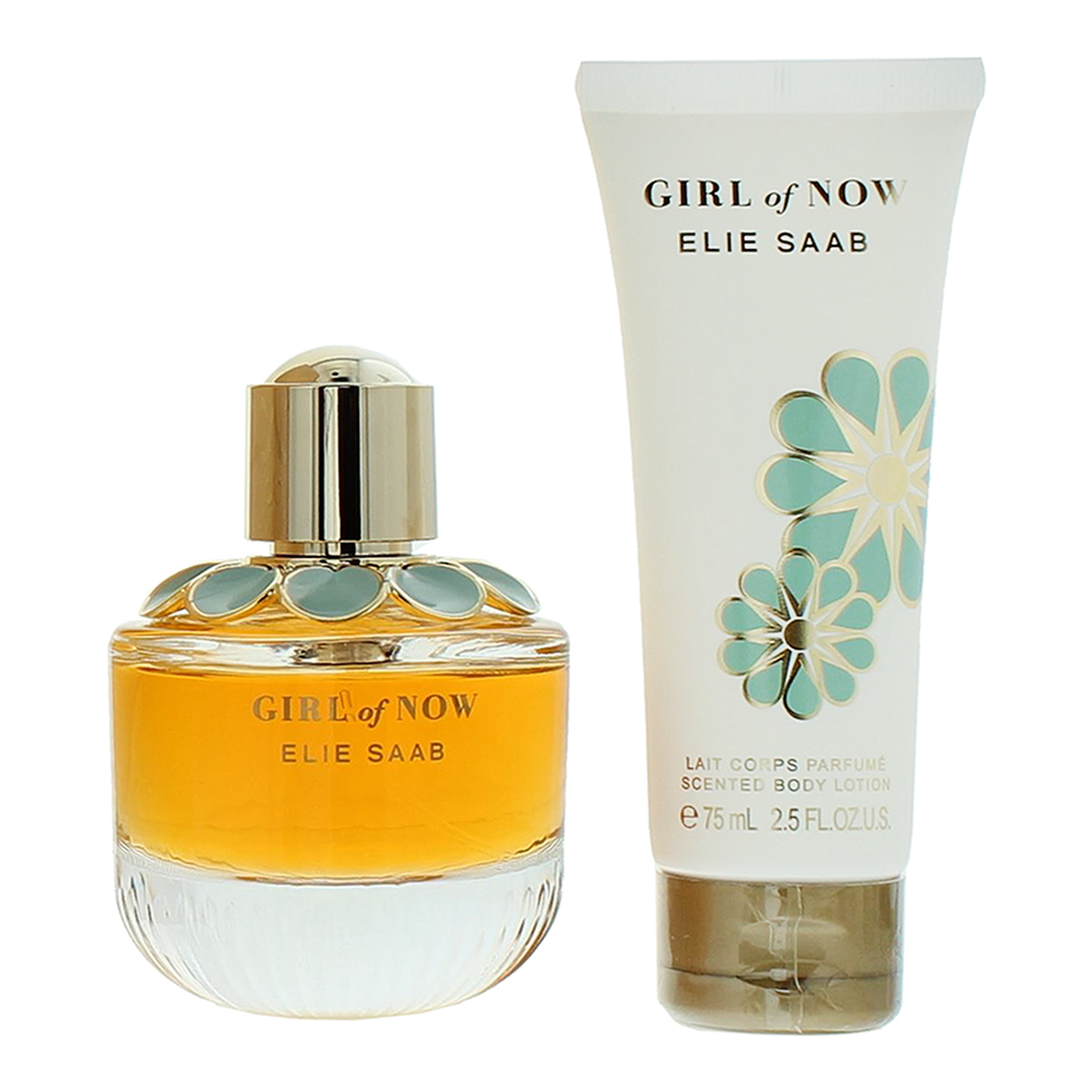 Elie Saab Girl Of Now 2 Piece Gift Set: Eau de Parfum 50ml - Body Lotion 75ml - Product