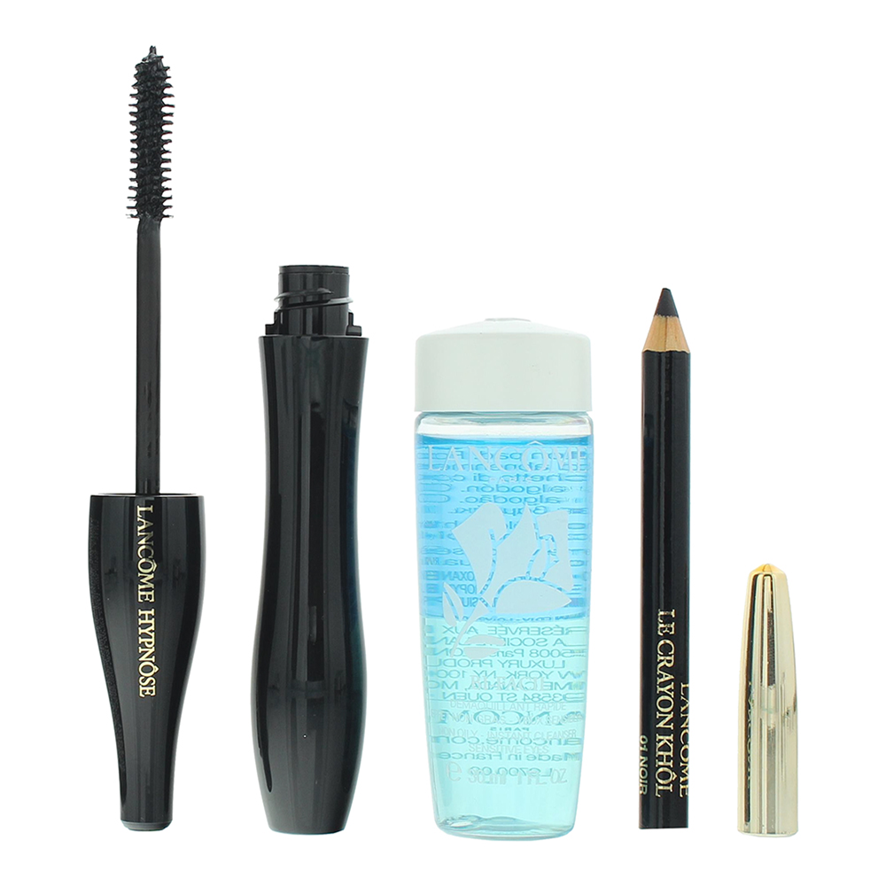 Lancôme Hypnôse 3 Piece Gift Set: Mascara 6.2ml - Khol Eye Pencil Noir 0.7g - Bi-Facil Make-Up Remover 30ml - Product