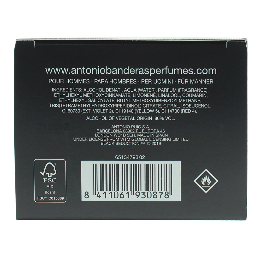 Antonio Banderas Black Seduction Eau de Toilette 200ml