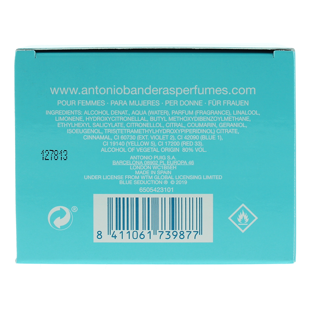 Antonio Banderas Blue Seduction Eau de Toilette 200ml