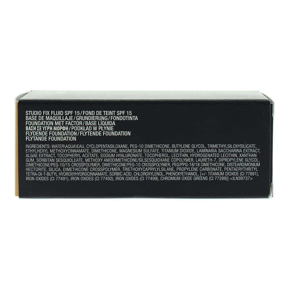 MAC Studio Fix Fluid Spf 15 Nc25 Foundation 30ml - Ingredients